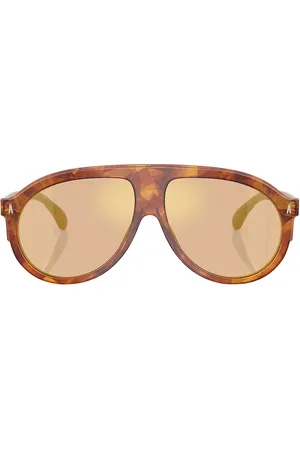 Moncler Fhaite Sunglasses in Brown