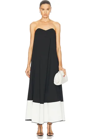 Caroline Constas Giulia Dress in Black