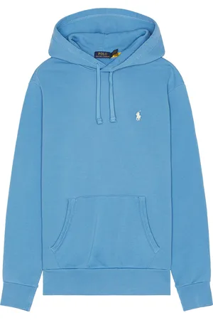 Ralph Lauren Loopback Terry Hoodie in Blue