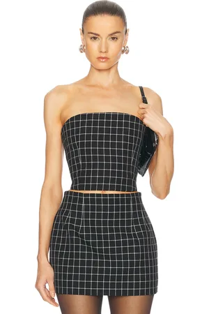 WARDROBE.NYC Corset Top in Black