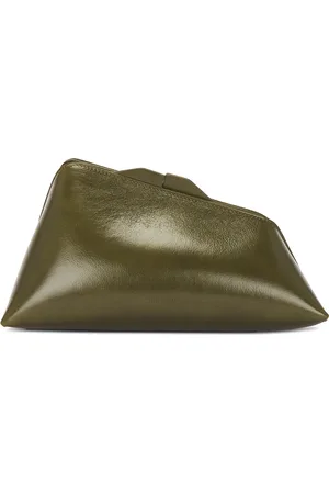 The Attico 8.30 Pm Clutch in Green