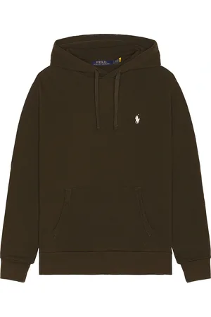 Ralph Lauren Loopback Terry Hoodie in Army