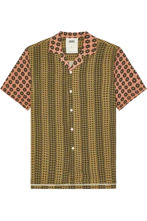 Oas Reverie Viscose Shirt in Olive