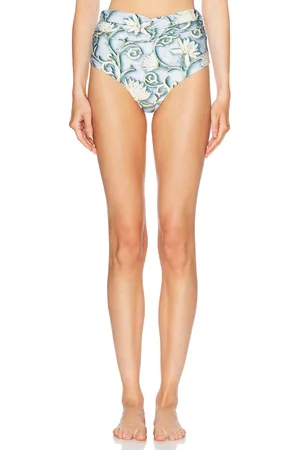 Agua by Agua Bendita Vaiven Soledad Bikini Bottom in Baby Blue