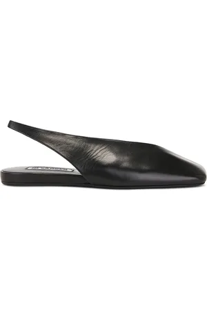 Jil Sander Folded Sling Back Flat in