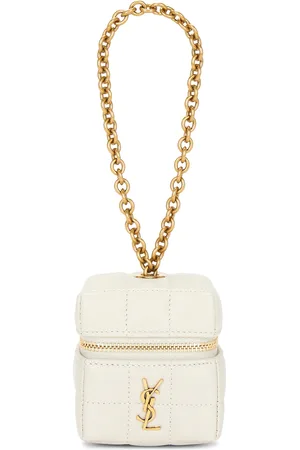Saint Laurent YSL Cube Bag in Ivory