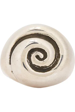 Sophie Buhai Nautilus Ring in Metallic Silver