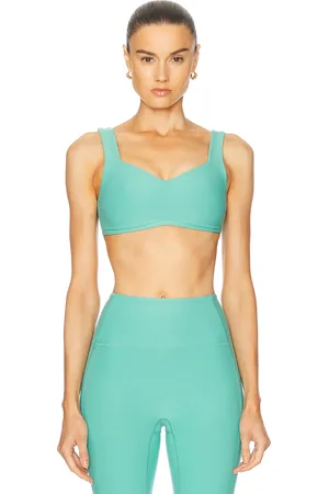 YEAR OF OURS Stretch Isadora Sports Bra in Teal