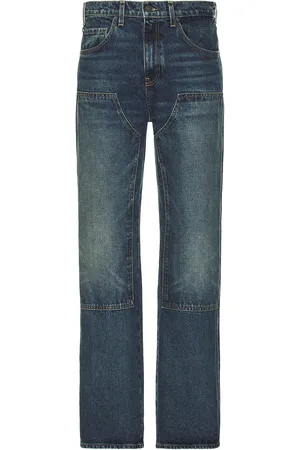 NILI LOTAN Matteo Welder Jeans in Blue