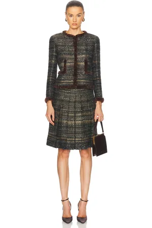 CHANEL Jacket & Skirt Set in Navy