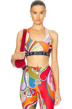 Emilio Pucci Cropped Sleeveless Top in Rose