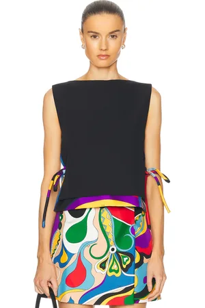 Emilio Pucci Sleeveless Top in Black