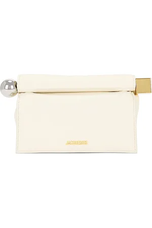 Jacquemus La Pochette Rond Care in Ivory