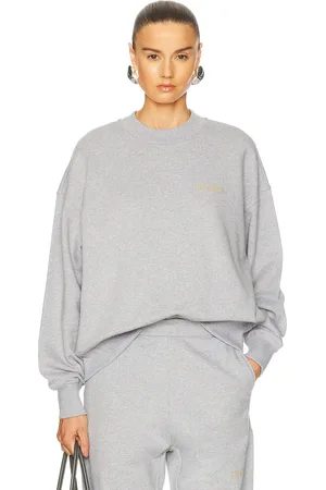 The Attico Sweatshirt in Light Grey