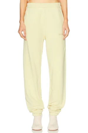 The Attico Long Pant in Lemon