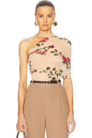 MAGDA BUTRYM One Shoulder Wrap Top in