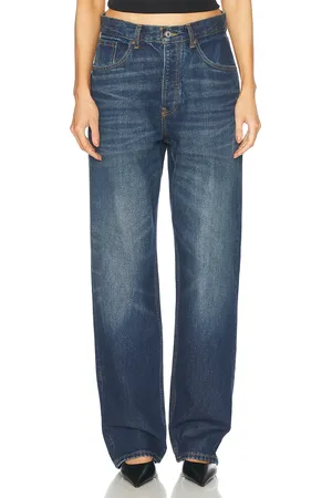 AYA MUSE Baggy Jeans in Blue