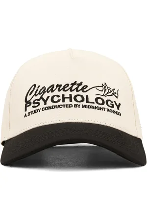 Midnight Cigarette Psychology Trucker in White