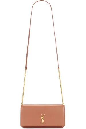 Saint Laurent Phone Holder in Coral