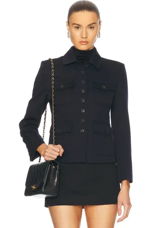NILI LOTAN Jamison Jacket in Navy