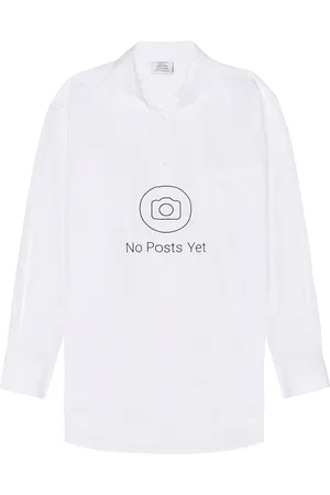 Vetements No Posts Classic Shirt in