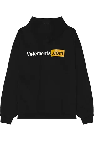 Vetements Com Oversized Hoodie in
