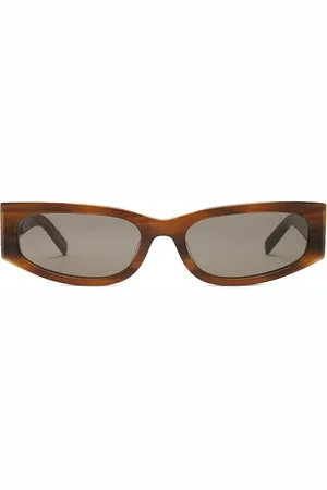 St Agni Everyday Rectangle Sunglasses in Brown