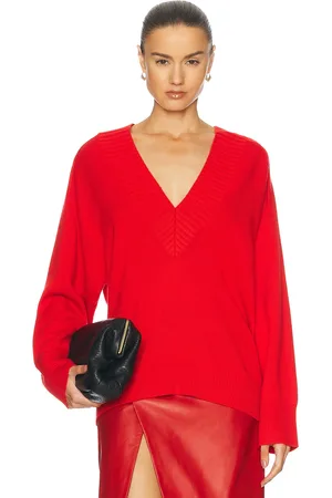 Loulou de Saison Sage Sweater in Red