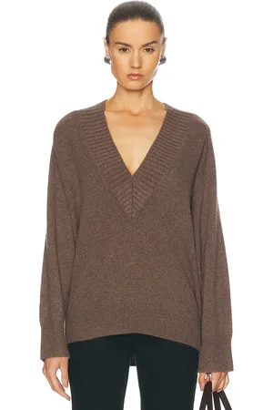 Loulou de Saison Sage Sweater in Brown