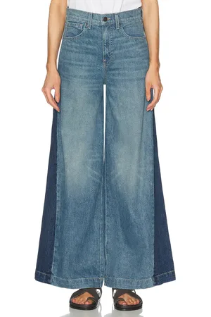 NILI LOTAN Ebony Wide Leg in Blue