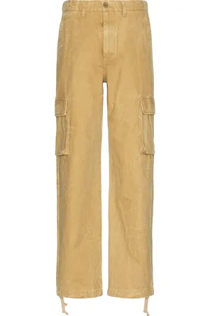 JOHN ELLIOTT Washed Corpus Cargo Pants in Nude