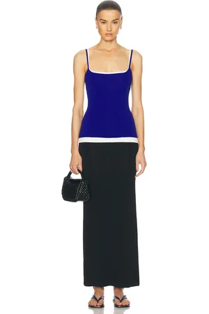 Staud Ignacio Dress in Blue,Navy
