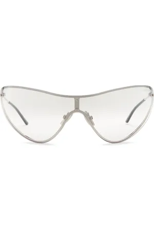 Acne Studios Antus Sunglasses in Metallic Silver