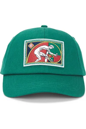 Casablanca Patch Cap in Green