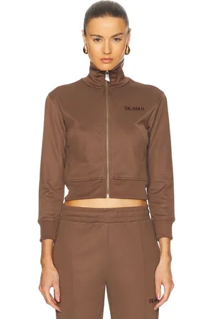 The Attico Sweatshirt in Chocolate