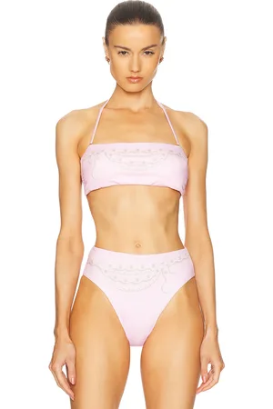 VERSACE Bikini Top in Pink