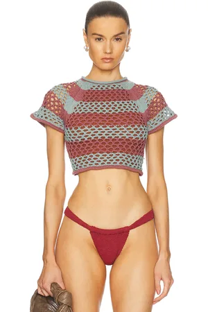Diotima Rae Top in Burgundy