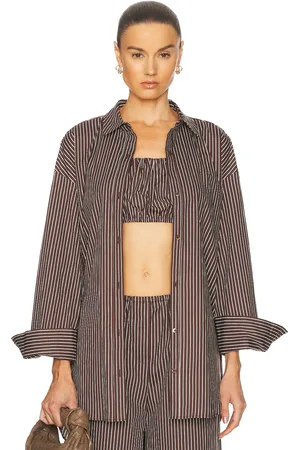 Staud Sandbar Top in Brown
