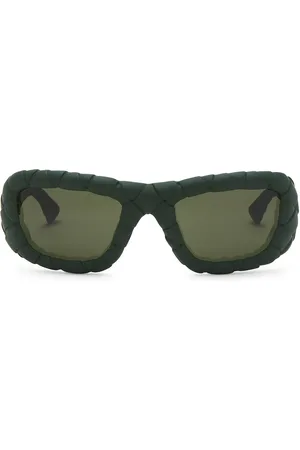 Bottega Veneta Intrecciato Sunglasses in