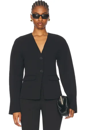 EAVES Gal Polished Crepe Blazer in