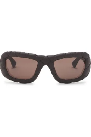 Bottega Veneta Intrecciato Sunglasses in