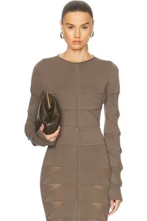 Rick Owens Long Sleeve Top in Beige