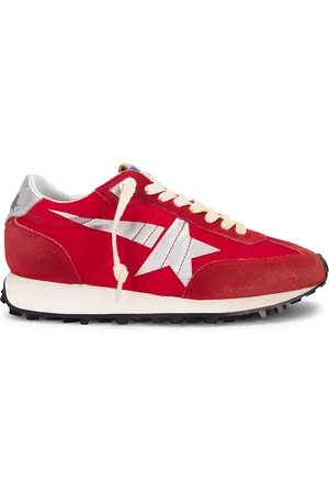 Golden Goose Running Marathon Sneaker in Red