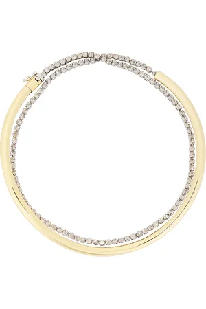 DEMARSON Talitha Necklace in Metallic Gold