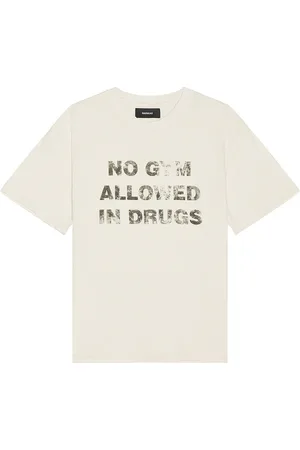 Nahmias No Gym Allowed Boxy T-Shirt in White