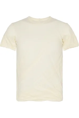 Rick Owens Double Tee in White