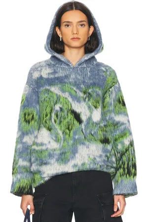 The Attico Sweater in Blue,Green