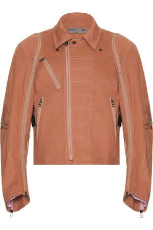 Kiko Kostadinov X Fox Racing Jacket in Brown
