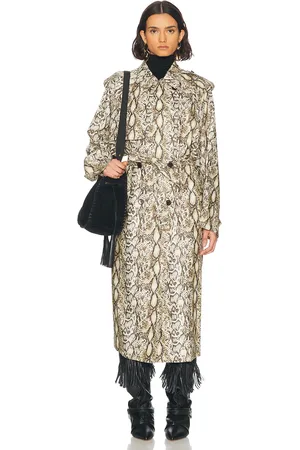 Isabel Marant Freanne Coat in Neutral