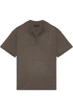 NILI LOTAN Finnley Polo Sweater in Army